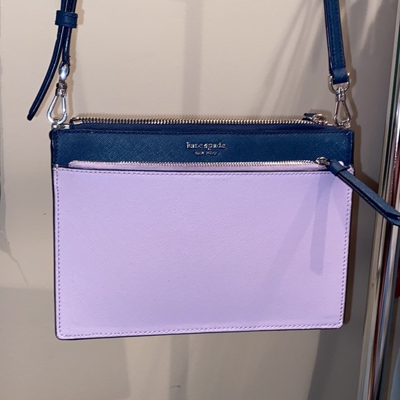 Kate spade purple and blue crossbody - Picture 2 of 3